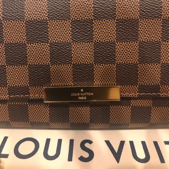 ❌SOLD❌ Louis Vuitton Favorite MM in Damier Ebene - Picture 2 of 6